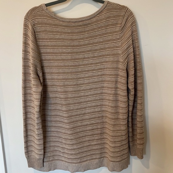 Soft Surroundings Cotton Knit With A Twist Sweater - Picture 7 of 7